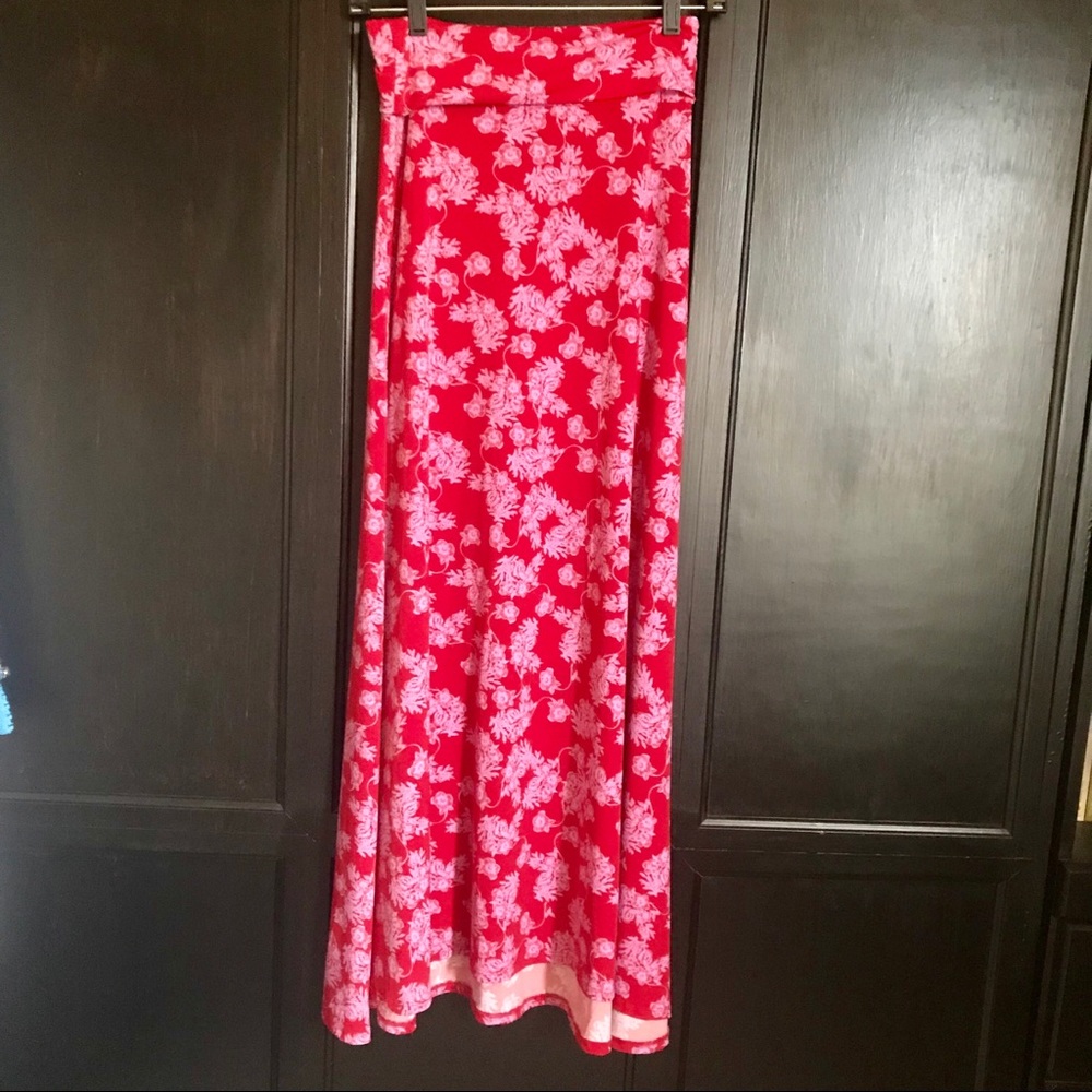 LuLaRoe maxi skirt. XS. EUC.